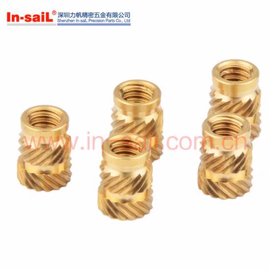 열가소성 소재용 나사식 인서트 너트 설치